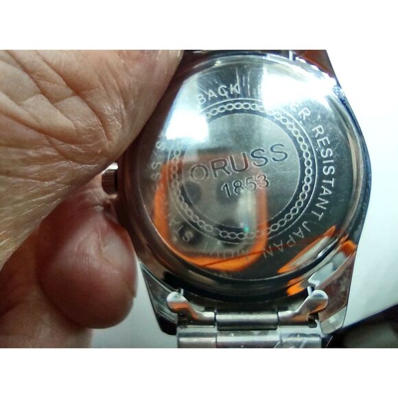 Oruss 1853 Blue Face Date Watch - Picture 8 of 13